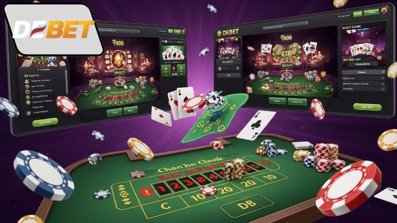 Casino trực tiếp Debet - Đắm chìm với sòng bạc chuẩn quốc tế 3 Các trò chơi hot tại casino trực tiếp Debet