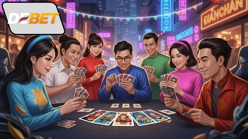 Chơi bài online Debet - Trải nghiệm đỉnh cao khi tham gia 3 Các trò chơi bài hot nhất tại Debet