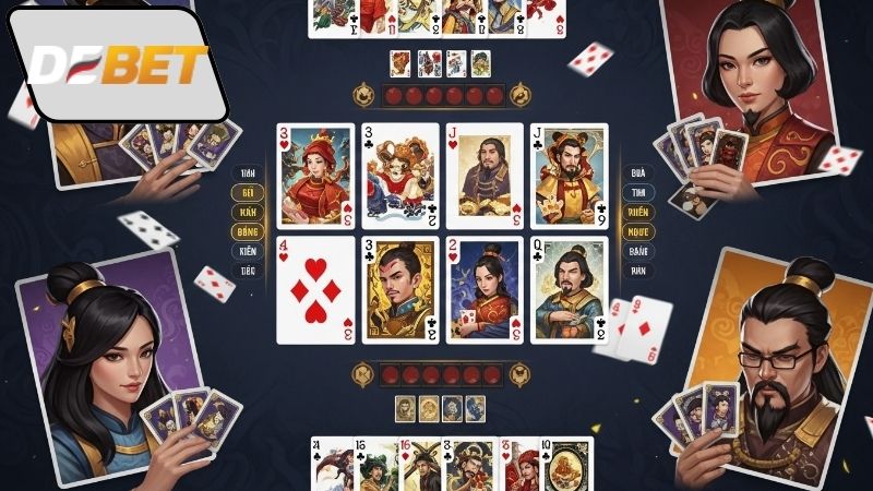 Tiến lên miền Nam Debet – Cuộc đấu trí không khoan nhượng 3 Luật chơi Tiến lên miền Nam Debet
